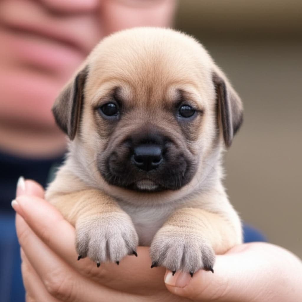 English Mastiff's cute puppy 😍