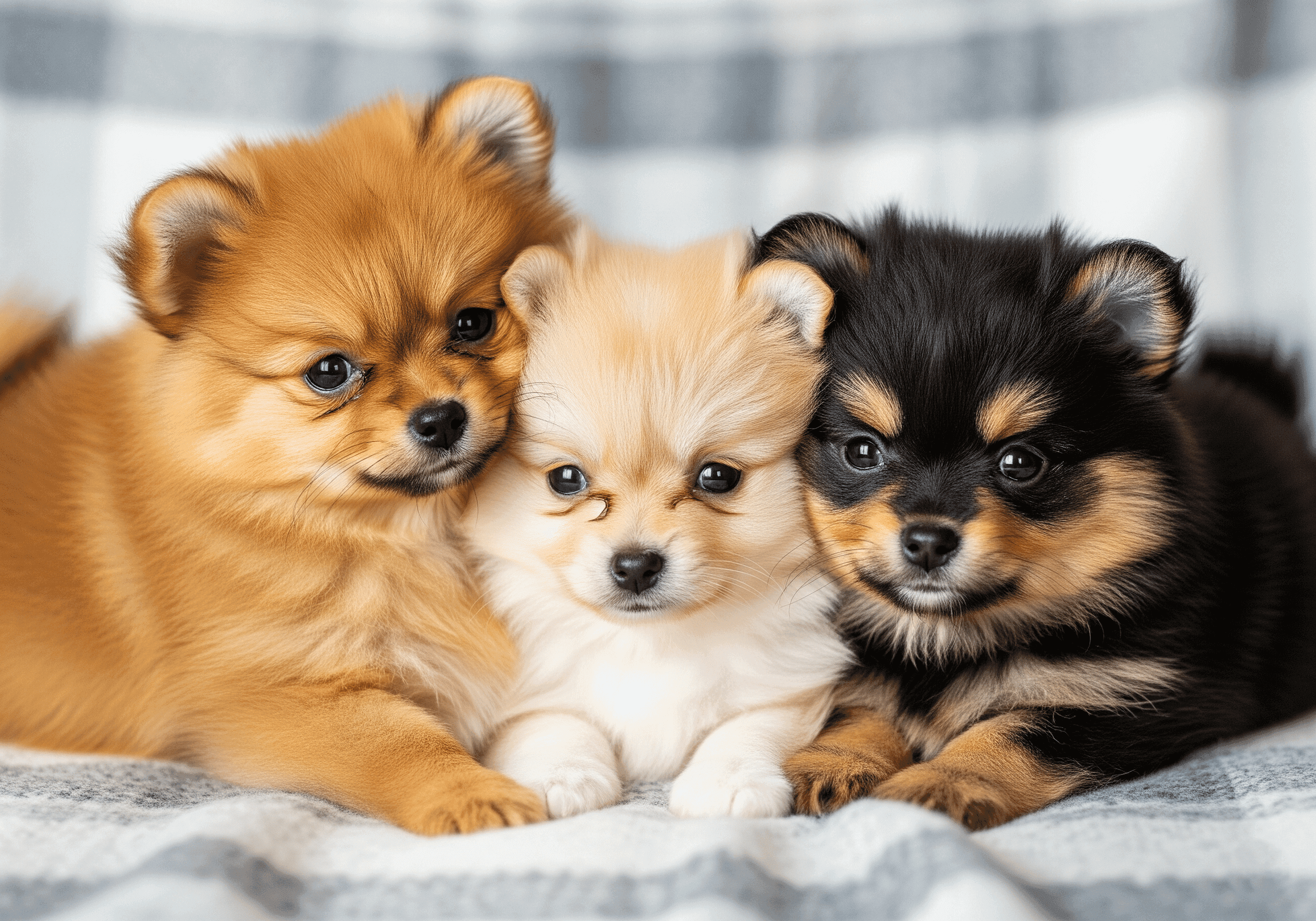 Soo cute Pomeranian puppies 🐶